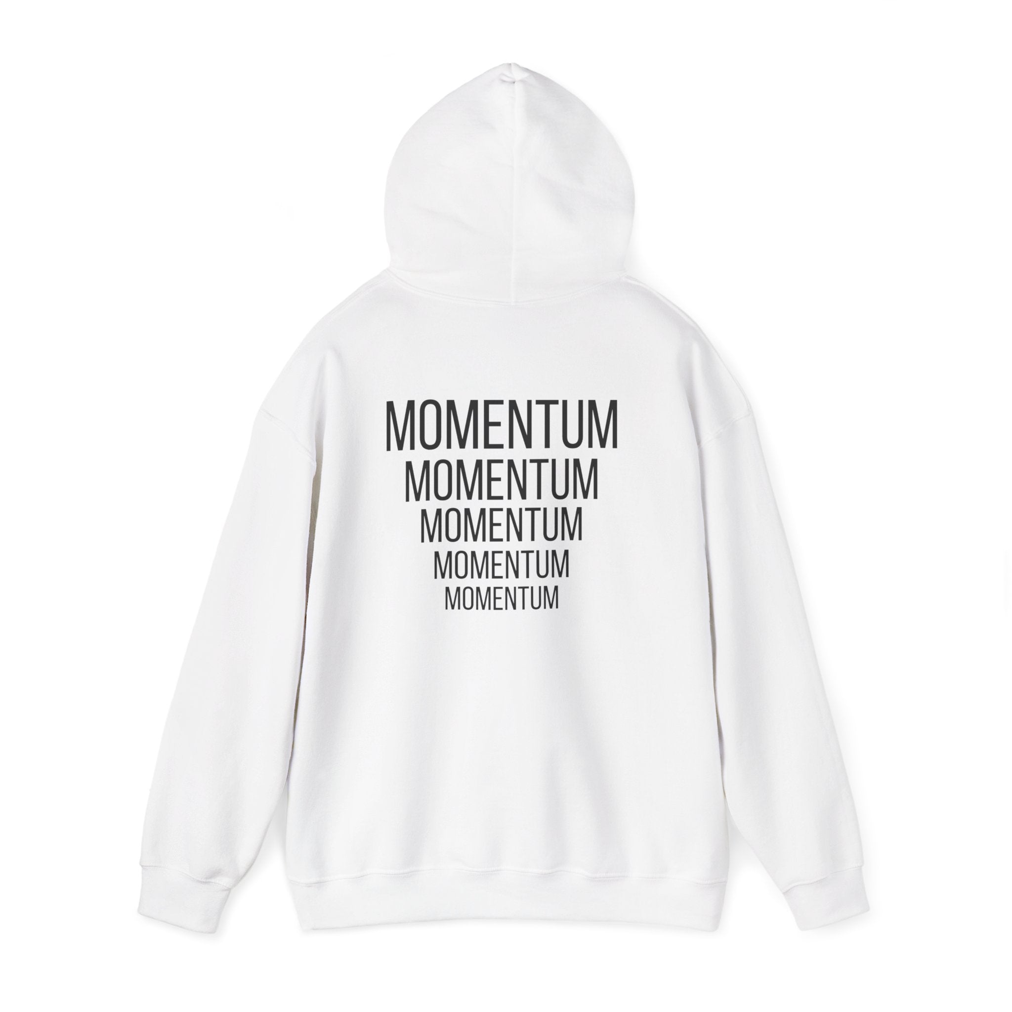 MOMENTUM — Strength or Force Gained by Motion | Rebel Light House On Demand Hoodie