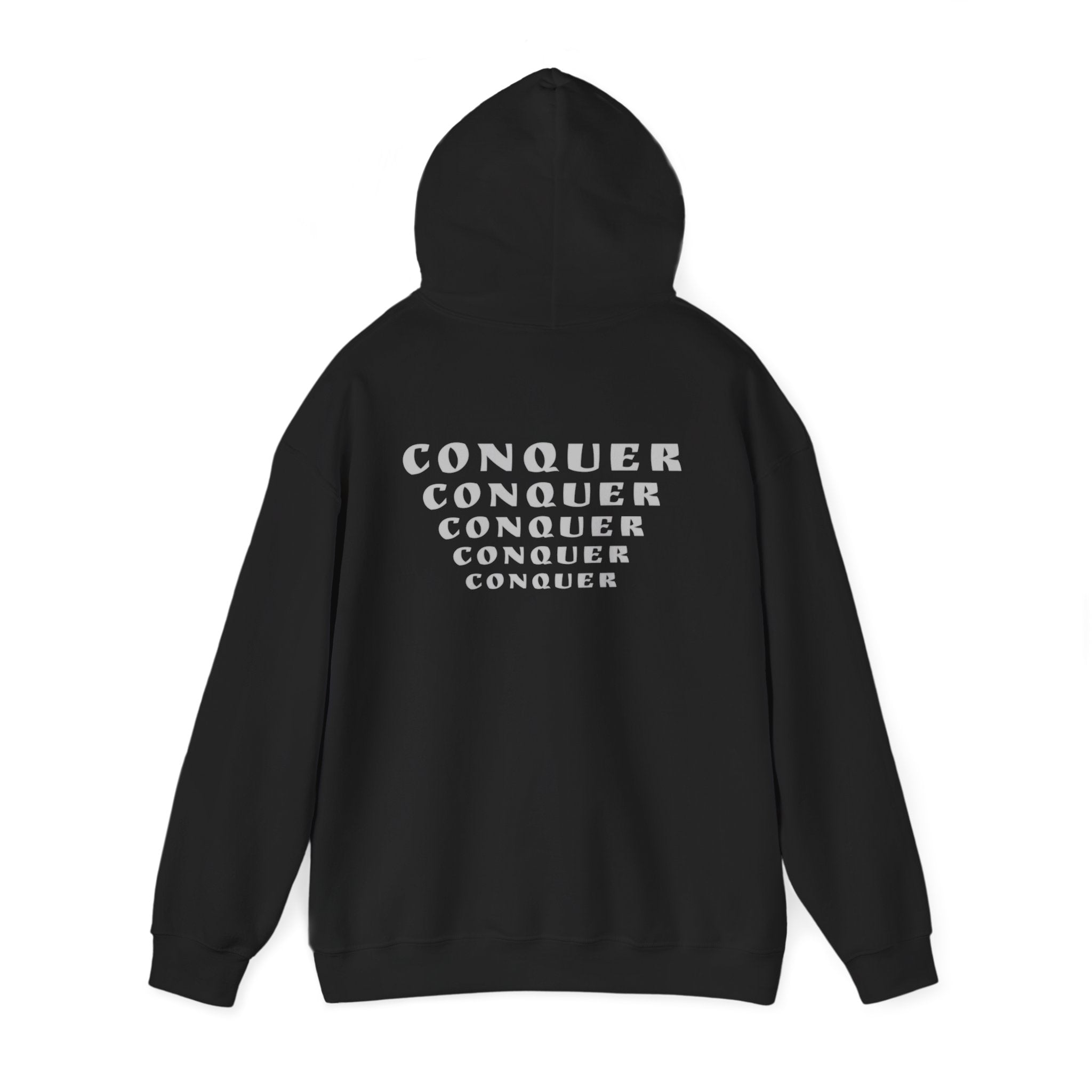 CONQUER— Overcome The Obstacles | Rebel Light House On Demand Hoodie
