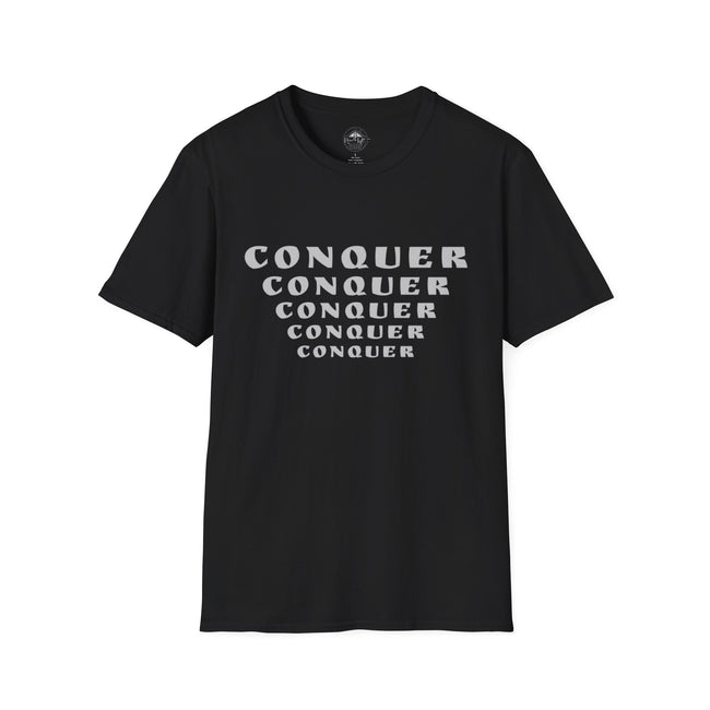 CONQUER— Overcome The Obstacles | Rebel Light House On Demand Graphic Tee