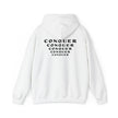 CONQUER— Overcome The Obstacles | Rebel Light House On Demand Hoodie