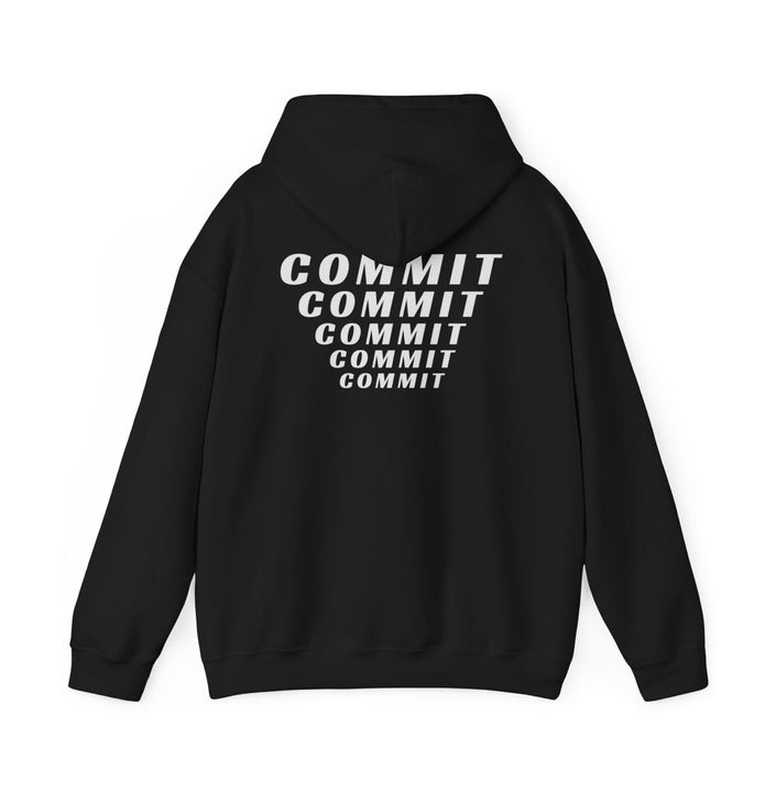 COMMIT— Keep Steady on a Course | Rebel Light House  On Demand Hoodie
