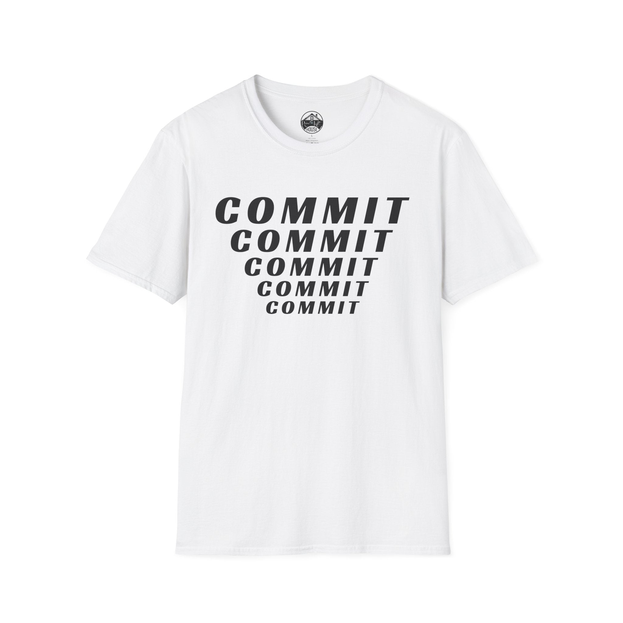 COMMIT— Keep Steady on a Course | Rebel Light House On Demand Graphic Tee