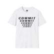 COMMIT— Keep Steady on a Course | Rebel Light House On Demand Graphic Tee