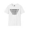 COMMIT— Keep Steady on a Course | Rebel Light House On Demand Graphic Tee