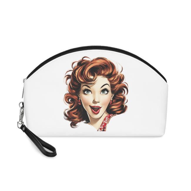 Retro Relationship— 'Talks in Chapters' Cosmetic Pouch