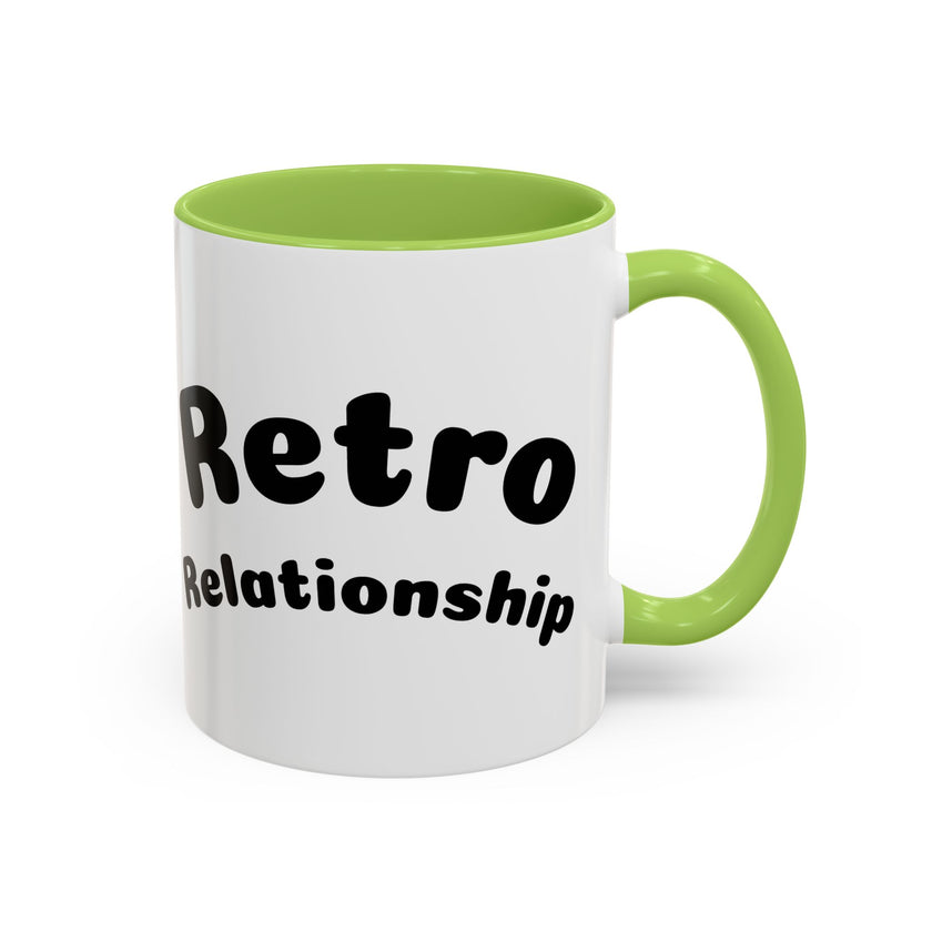 Retro Relationship Couple — ' Running Late Is My Thing/Waiting for Her Is Mine'
