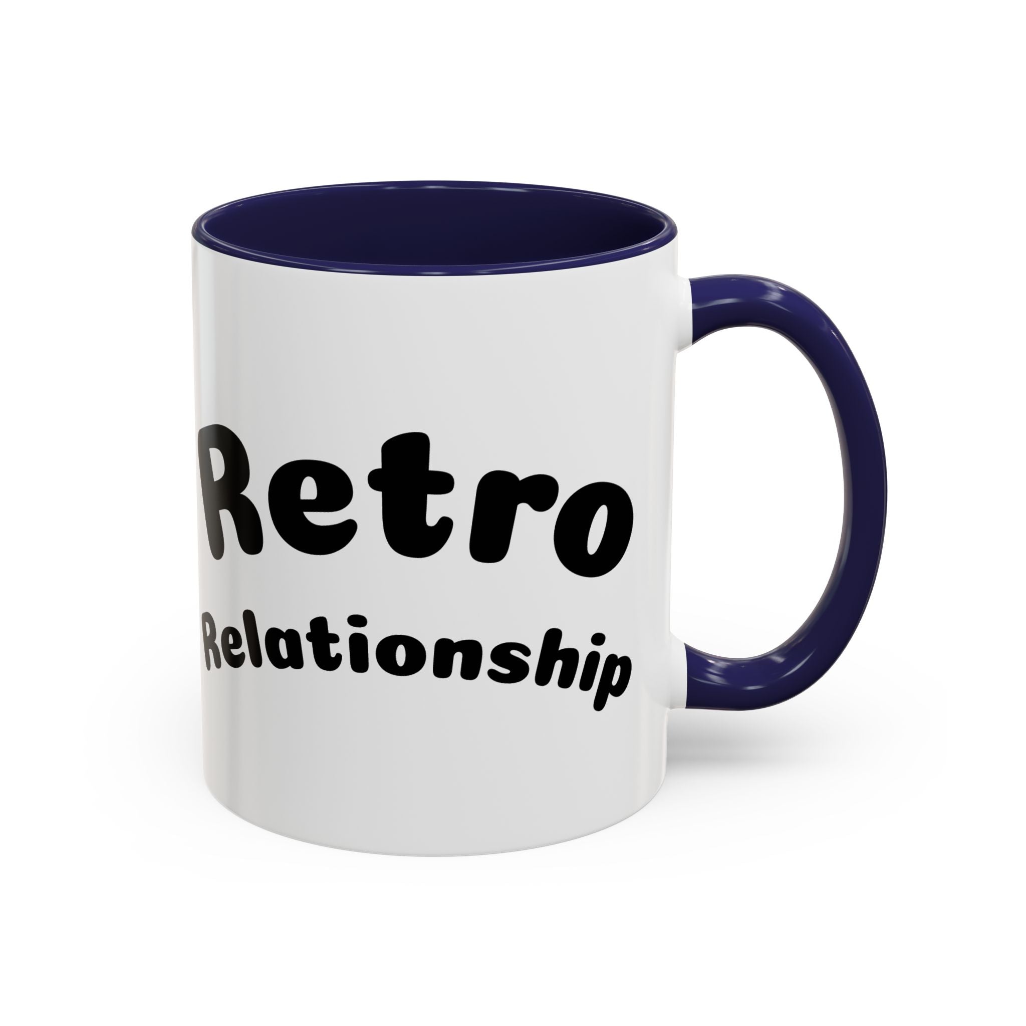 Retro Relationship Couple — ' Running Late Is My Thing/Waiting for Her Is Mine'
