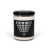 Commit — Keep Steady on a Course | Rebel Light House Cinnamon Vanilla Scented 9oz Soy Candle