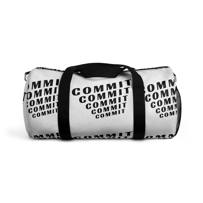 COMMIT— Keep Steady on a Course | Rebel Light House Demand Graphic Duffel Bag