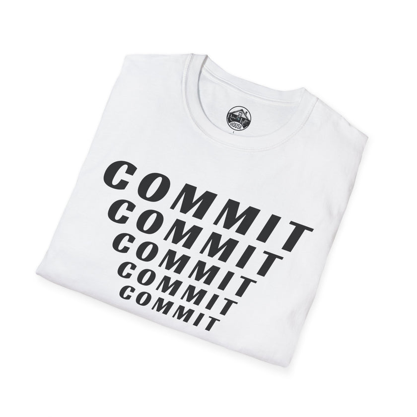 COMMIT— Keep Steady on a Course | Rebel Light House On Demand Graphic Tee