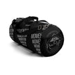 MOMENTUM— Strength or Force Gained by Motion | Rebel Light House Graphic On Demand Duffle Bag