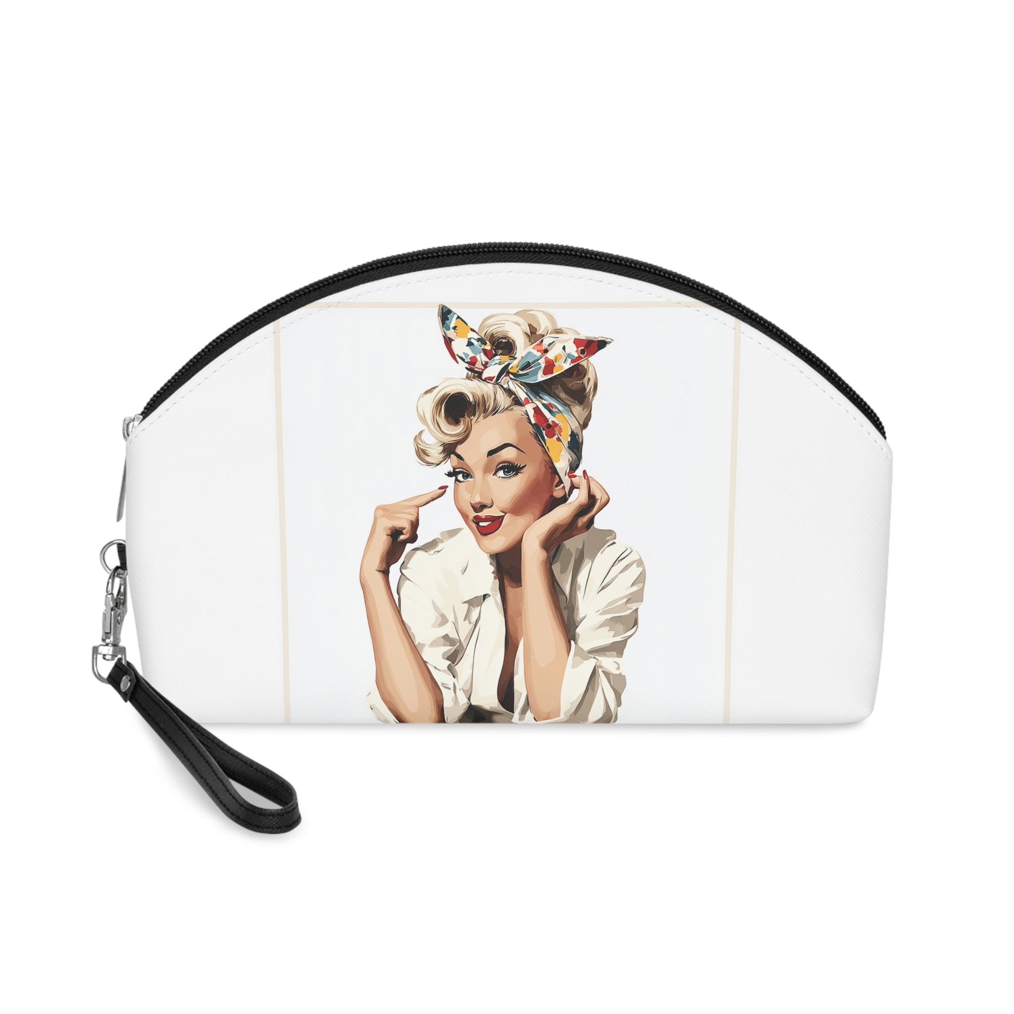 Vintage Pin-Up Makeup Bag — 