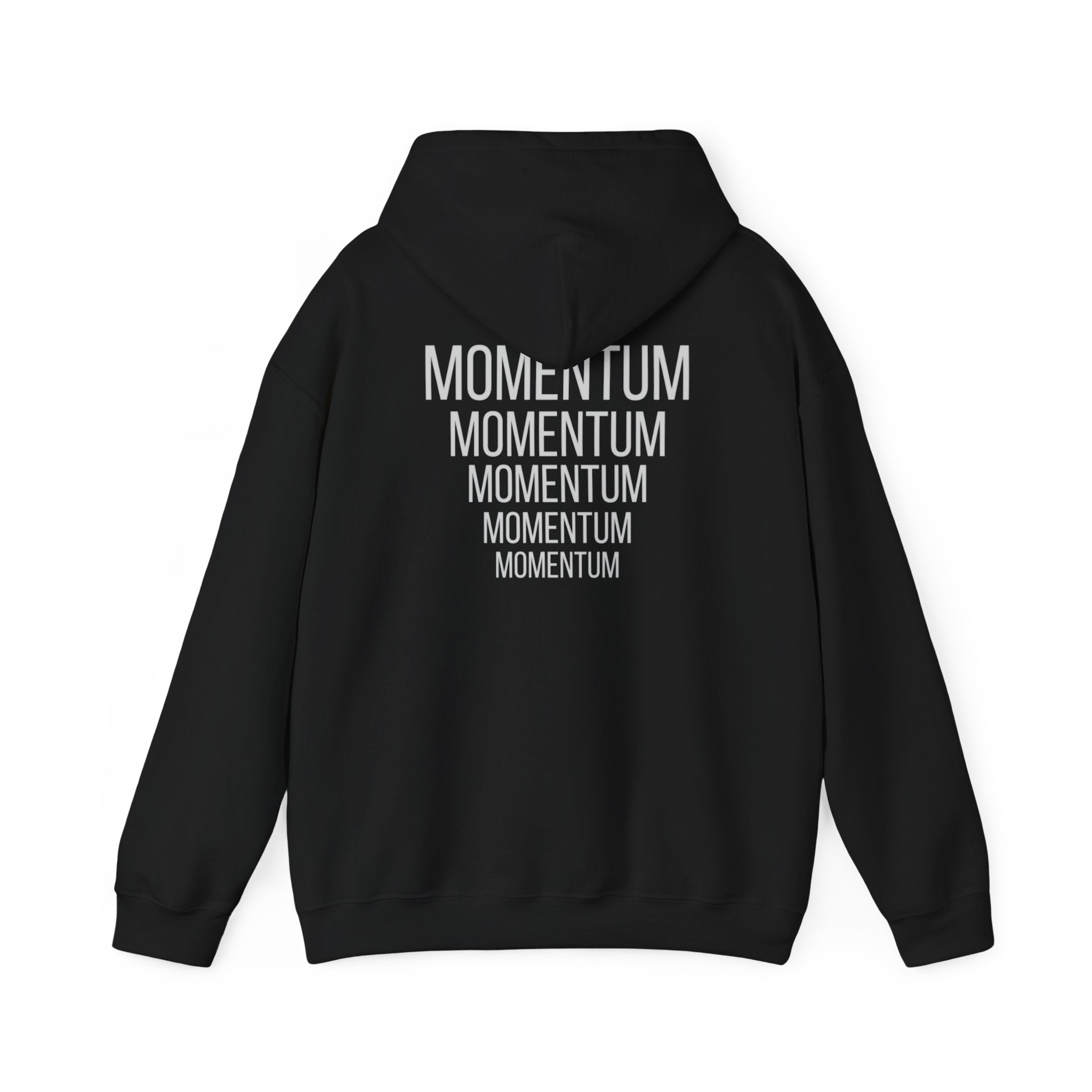 MOMENTUM — Strength or Force Gained by Motion | Rebel Light House On Demand Hoodie