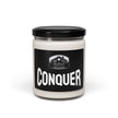 Conquer — Overcome | Rebel Light House-Apple Harvest Scented 9oz Soy Candle