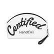 Retro Pin-Up 'Certified Handful' Makeup Bag — Vintage Cosmetic Pouch