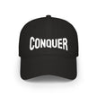 CONQUER— Overcome The Obstacles | Rebel Light House On Demand Adjustable Cap