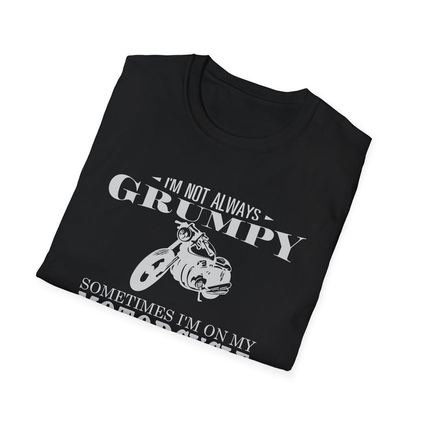 Grumpy Motorcycle Unisex T-Shirt
