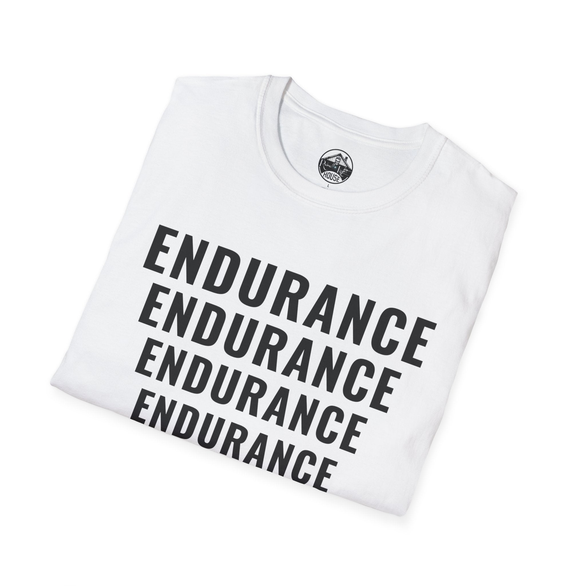 ENDURANCE — Ability to Sustain Under Pressure | Rebel Light House On Demand Graphic Tee