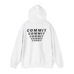 COMMIT— Keep Steady on a Course | Rebel Light House  On Demand Hoodie