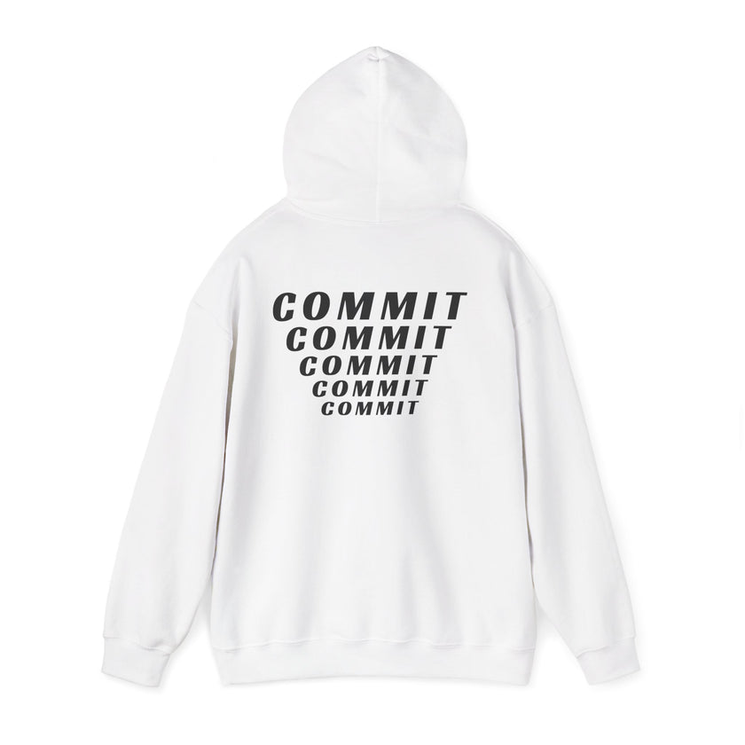 COMMIT— Keep Steady on a Course | Rebel Light House  On Demand Hoodie