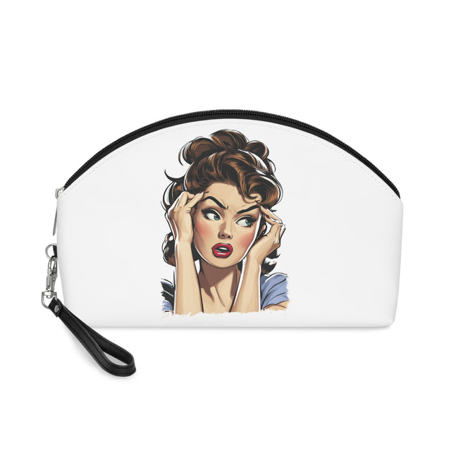 Retro Relationship — 'Carrying the Mental Load of a Global Conspiracy'  Cosmetic Pouch