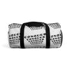 CONQUER — Overcome The Obstacles | Rebel Light House On Demand Graphic Duffle Bag