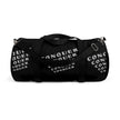 CONQUER — Overcome The Obstacles | Rebel Light House On Demand Graphic Duffle Bag