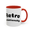 Retro Relationship Couple — ' Running Late Is My Thing/Waiting for Her Is Mine'