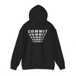 COMMIT— Keep Steady on a Course | Rebel Light House  On Demand Hoodie