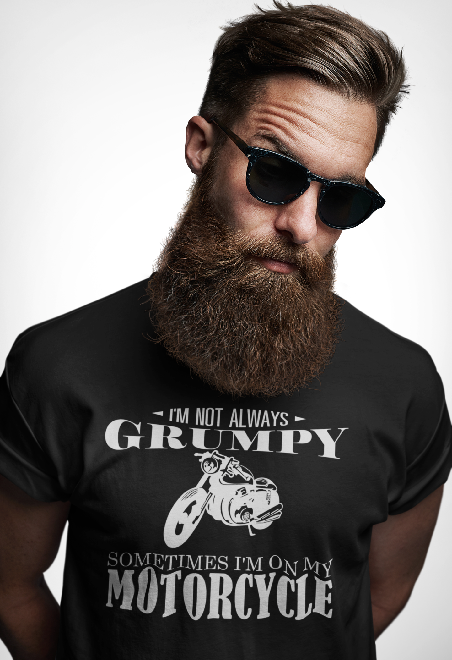 Grumpy Motorcycle Unisex T-Shirt