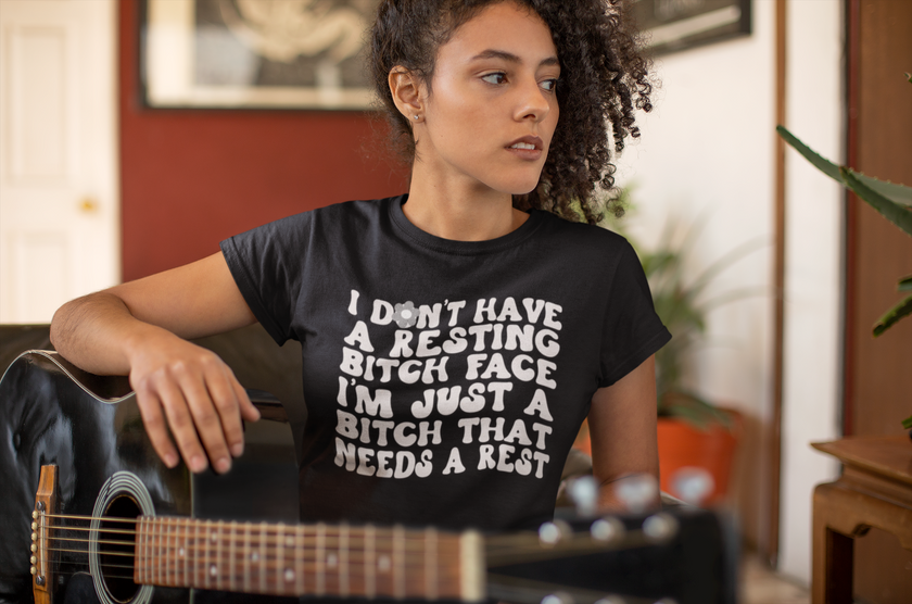 Resting Bitch Face Unisex T-Shirt,