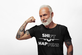 Shift Happens Graphic Tee, Funny T-Shirt for Car Enthusiasts, Gift for Mechanics, Unisex Short Sleeve Top, Casual Wear, Humorous Apparel