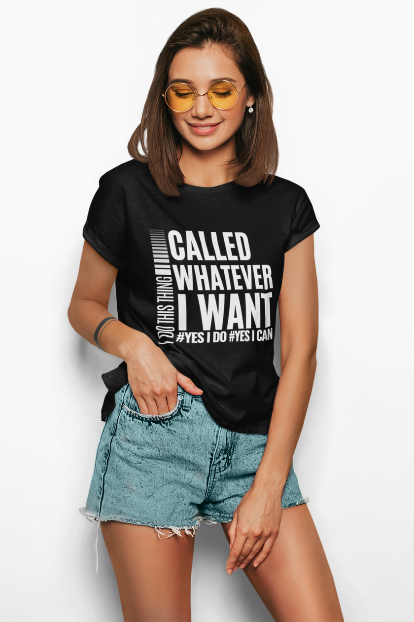 Classic Unisex Short Sleeve Tee - I Do This Thing Called Whatever I Want