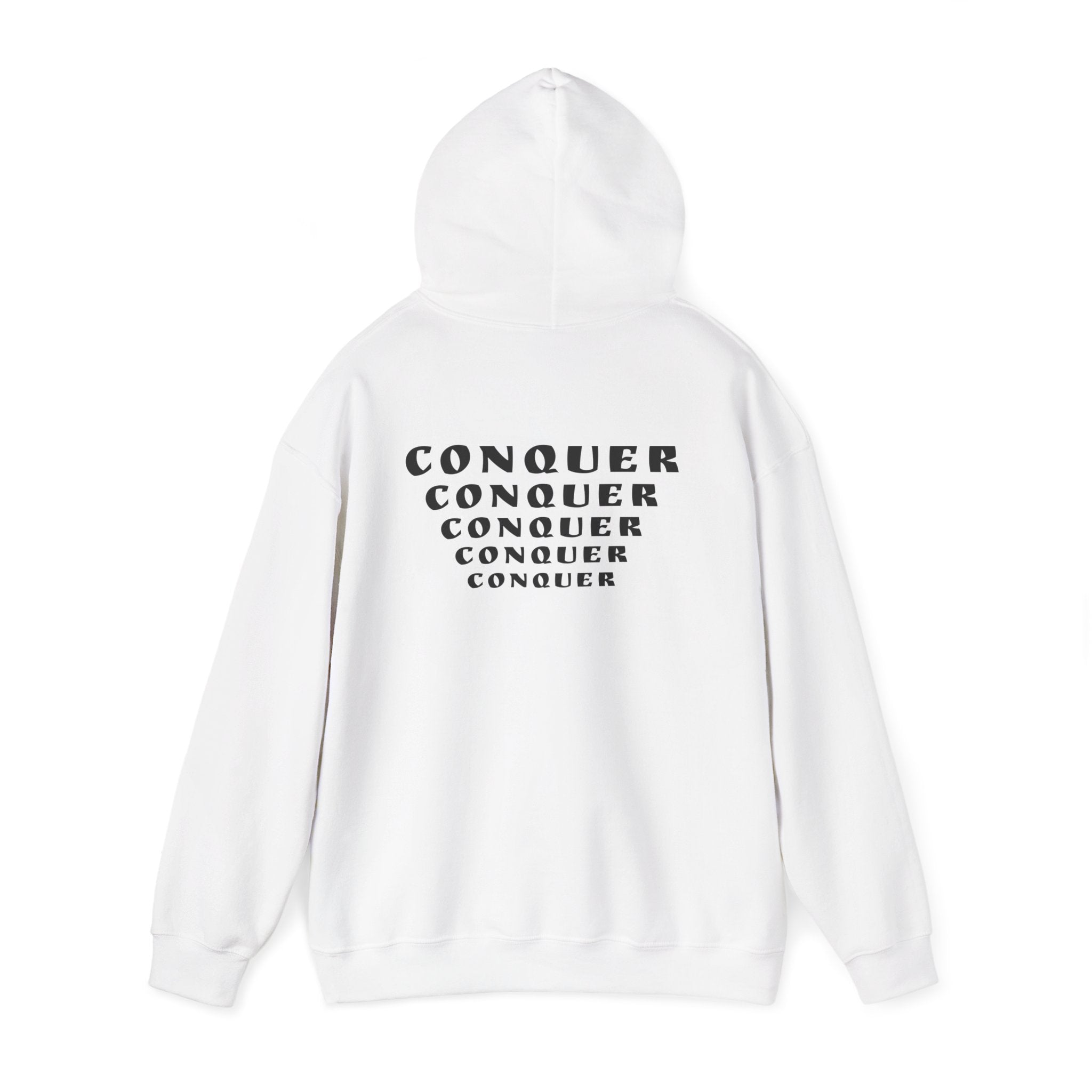 CONQUER— Overcome The Obstacles | Rebel Light House On Demand Hoodie