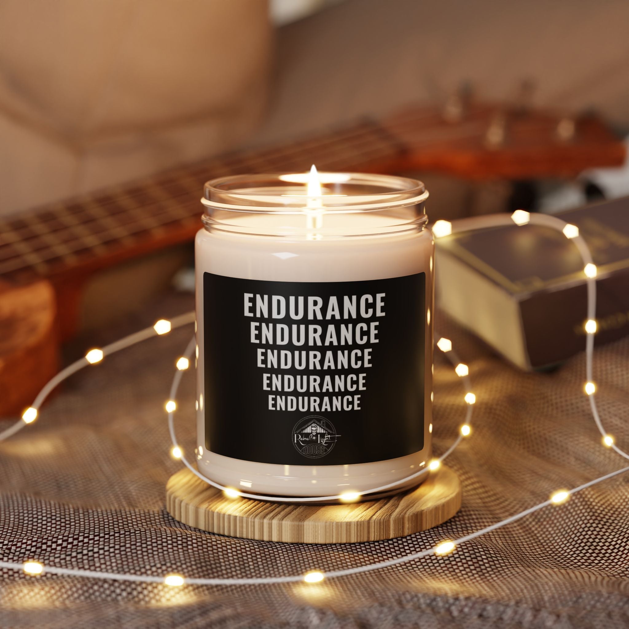 Endurance — Ability to Sustain Under Pressure | Rebel Light House 9oz Soy Candle