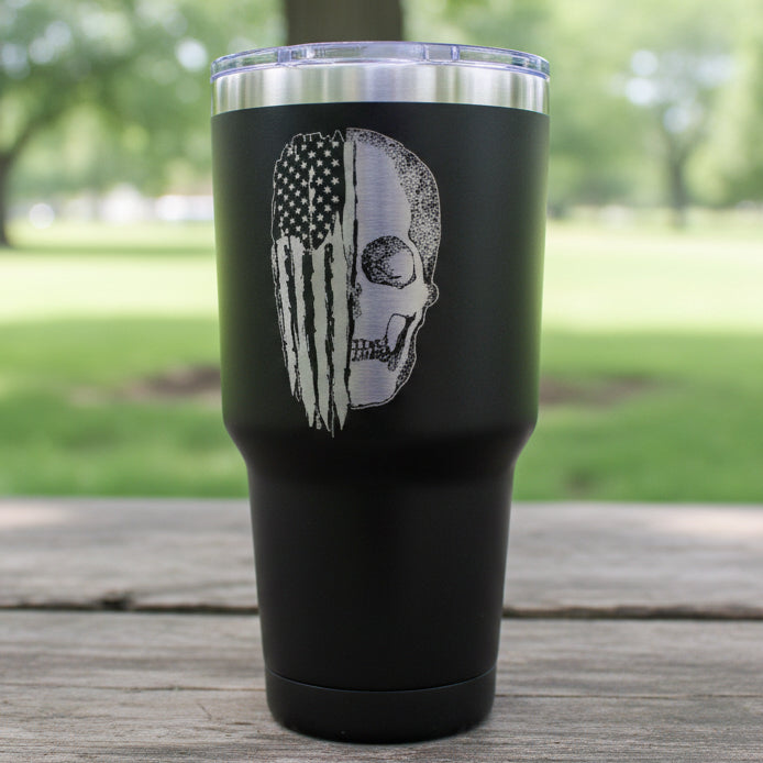 WE THE PEOPLE SKULL 30 oz TUMBLER