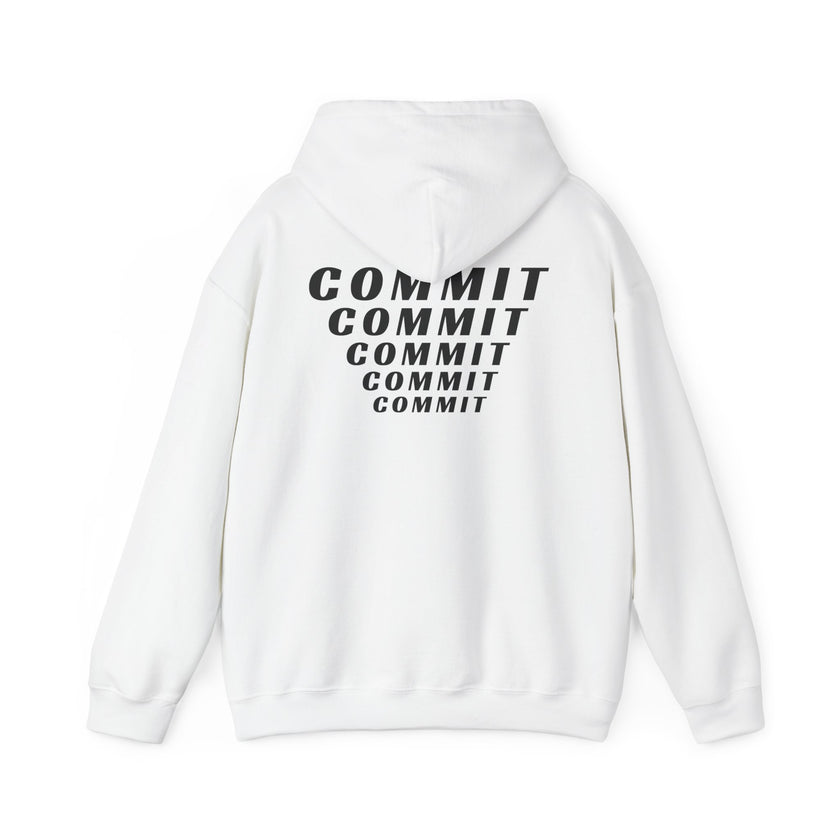 COMMIT— Keep Steady on a Course | Rebel Light House  On Demand Hoodie