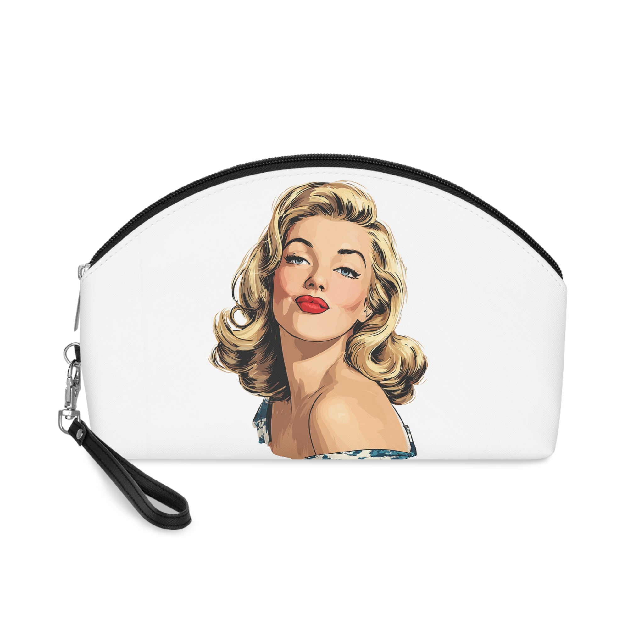 Vintage Pin-Up Makeup Bag — 