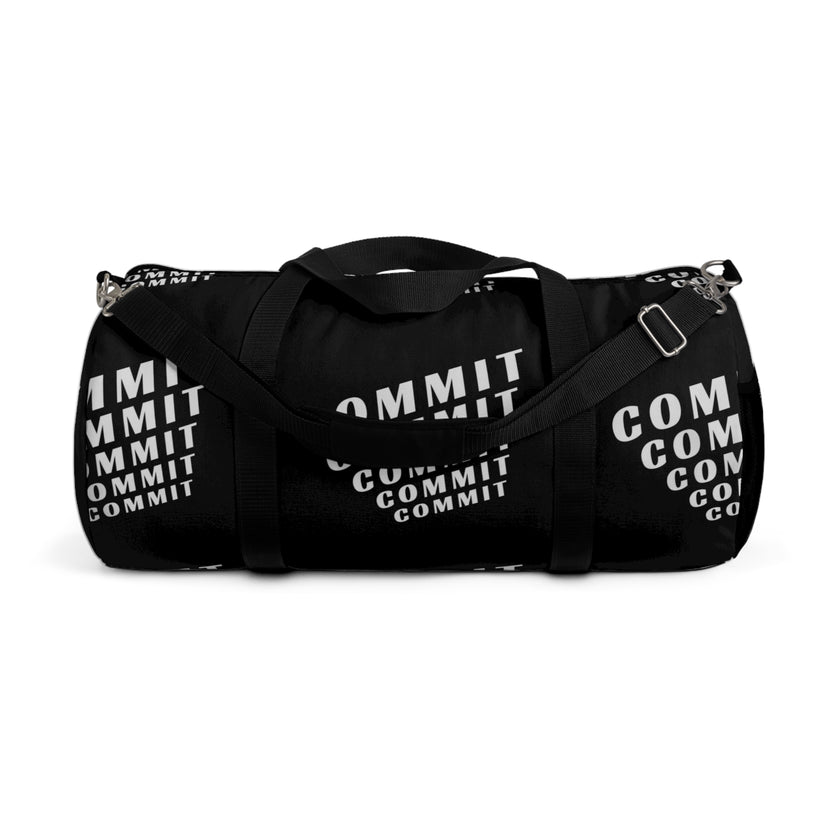 COMMIT— Keep Steady on a Course | Rebel Light House Demand Graphic Duffel Bag