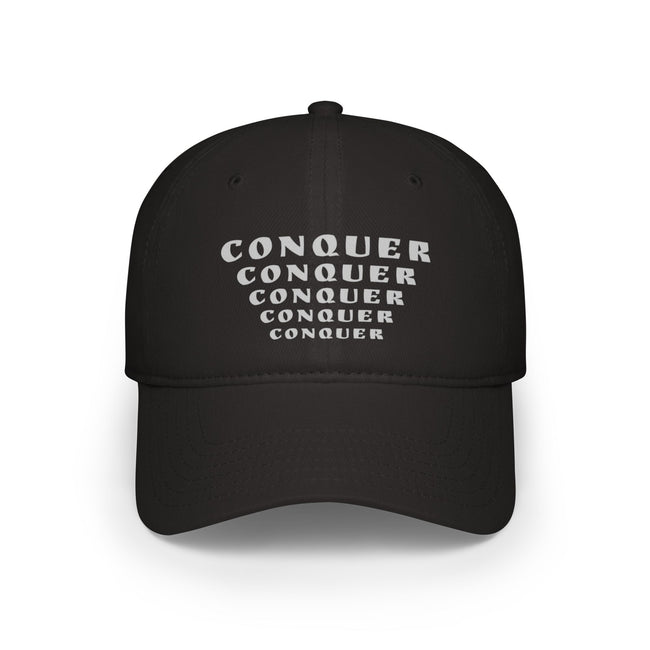 CONQUER— Overcome The Obstacles | Rebel Light House On Demand Adjustable Cap