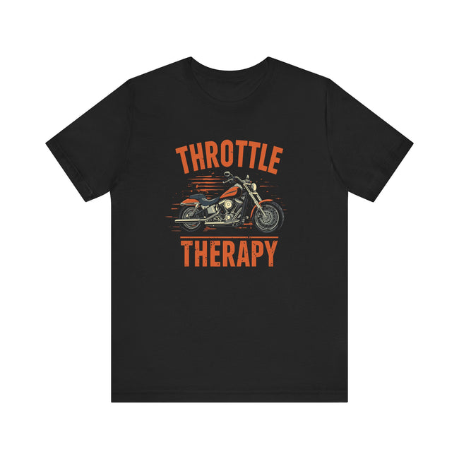 Throttle Therapy Motorcycle T-Shirt- Rebel Light House