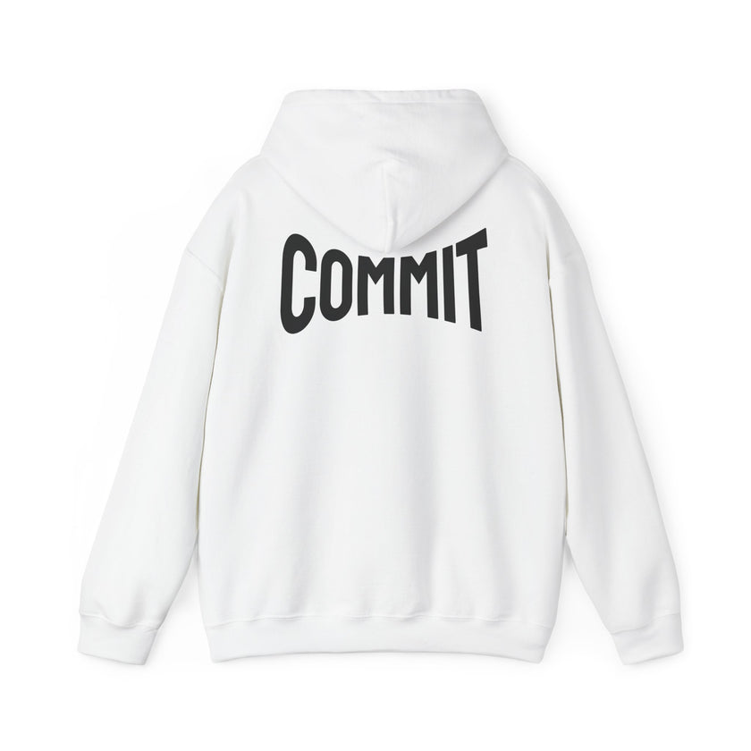 COMMIT— Keep Steady on a Course | Rebel Light House  On Demand Hoodie