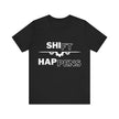 Shift Happens Graphic Tee, Funny T-Shirt for Car Enthusiasts, Gift for Mechanics, Unisex Short Sleeve Top, Casual Wear, Humorous Apparel