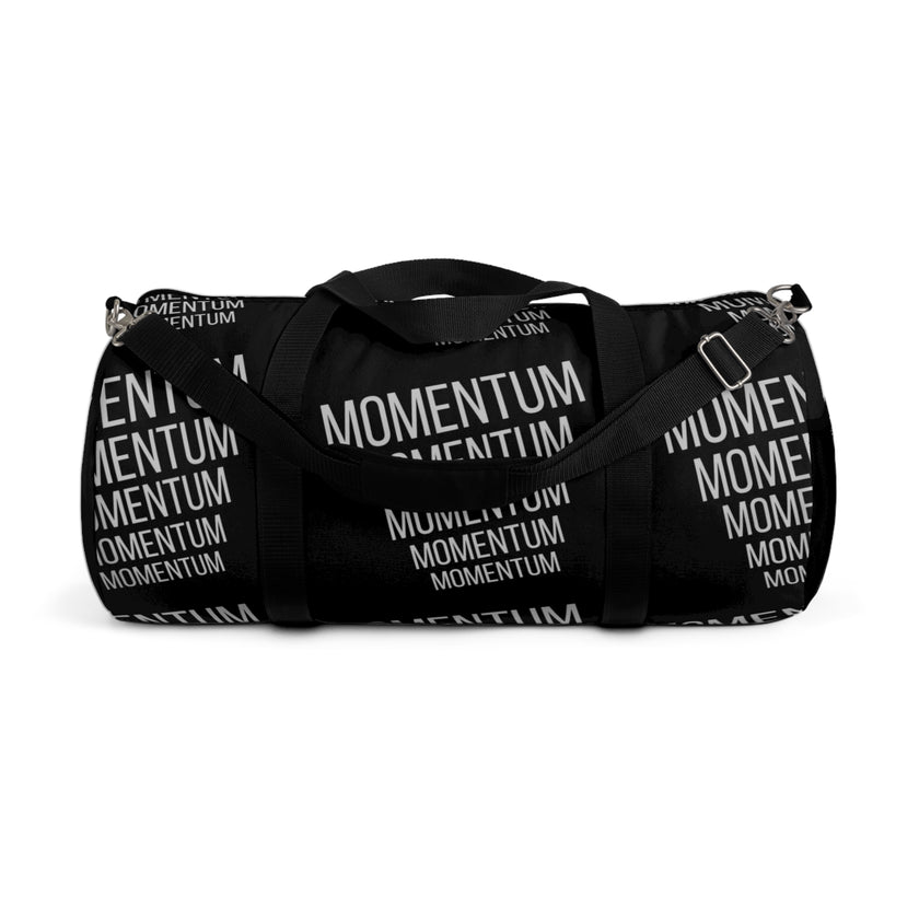 MOMENTUM— Strength or Force Gained by Motion | Rebel Light House Graphic On Demand Duffle Bag