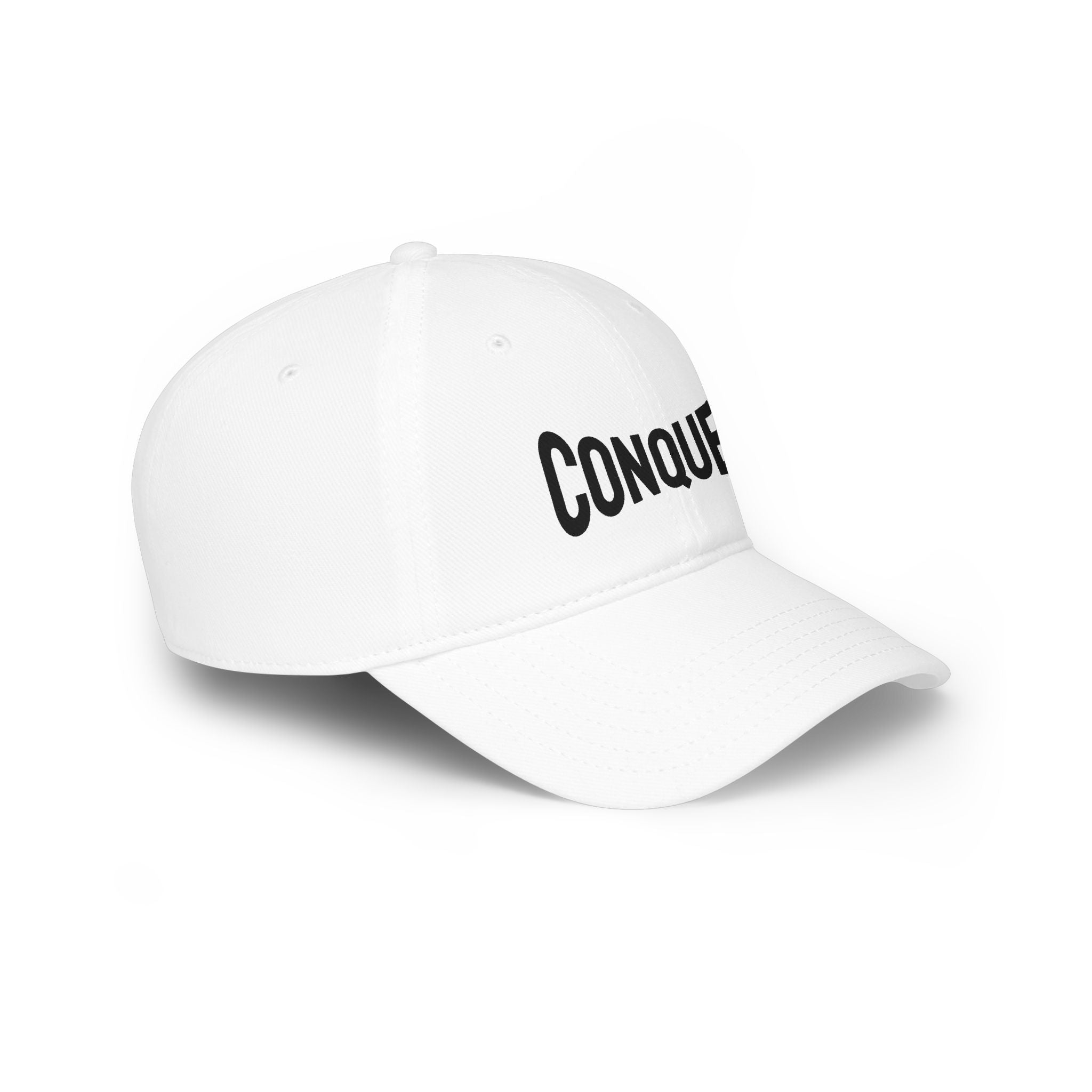 CONQUER— Overcome The Obstacles | Rebel Light House On Demand Adjustable Cap