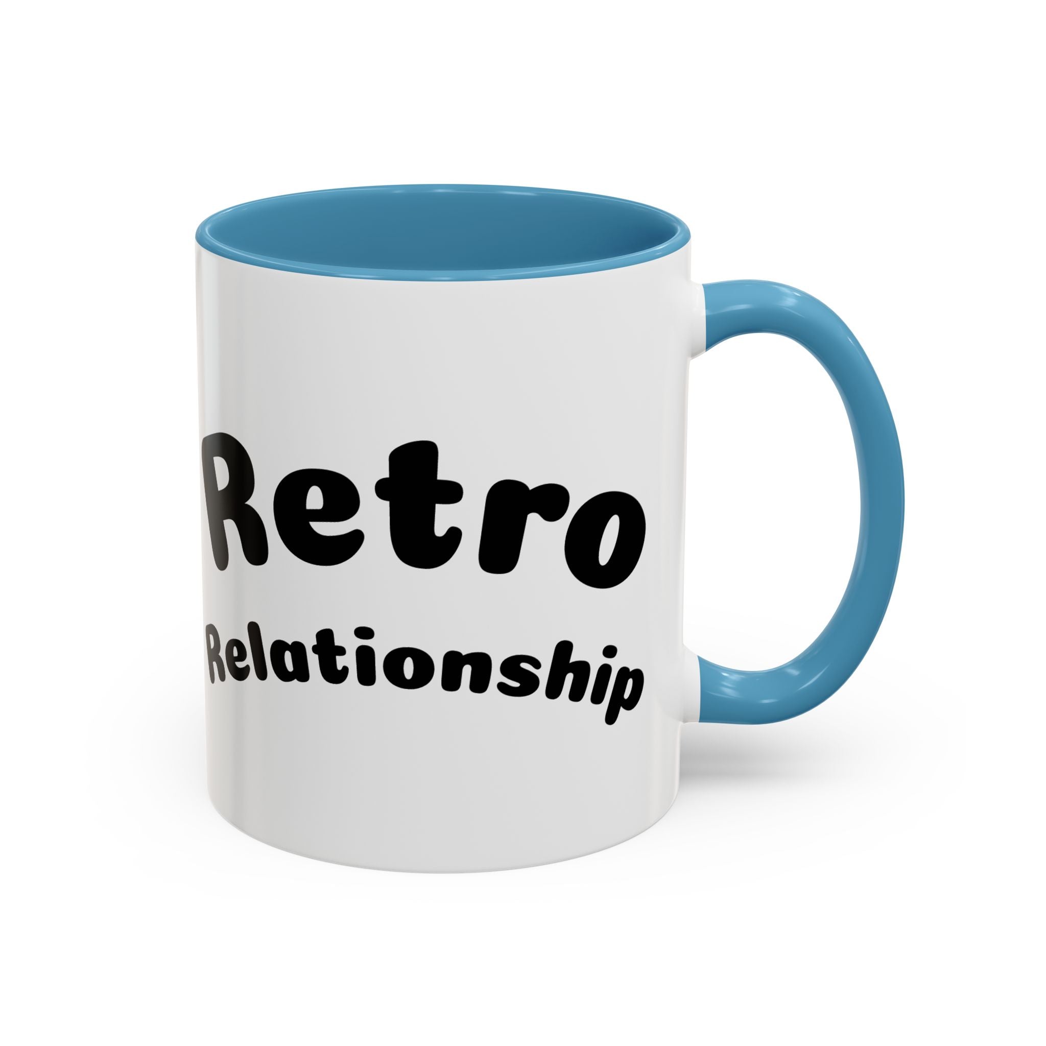 Retro Relationship Couple — ' Running Late Is My Thing/Waiting for Her Is Mine'