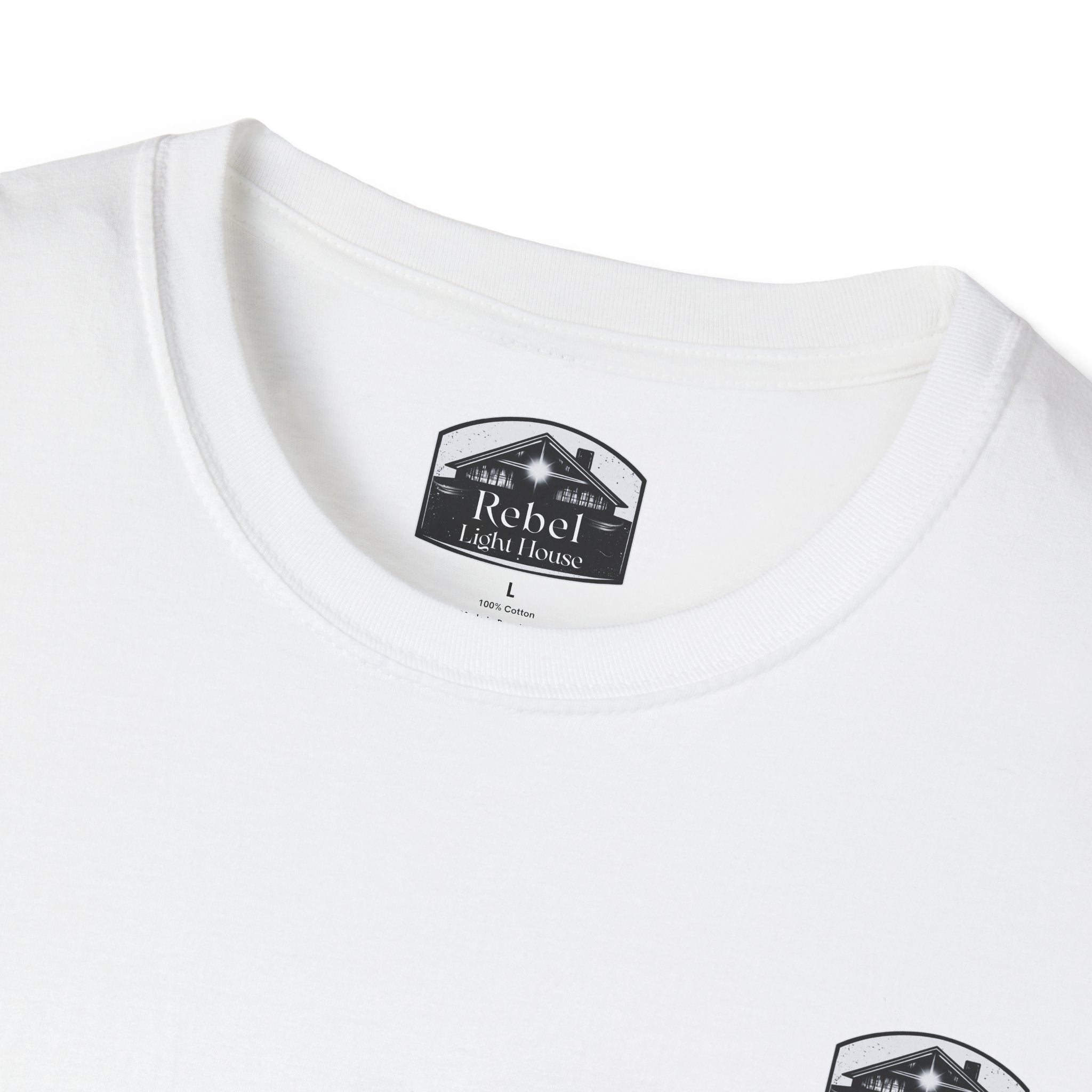 CONQUER— Overcome The Obstacles | Rebel Light House On Demand Graphic Tee