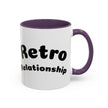 Retro Relationship Couple — ' Running Late Is My Thing/Waiting for Her Is Mine'