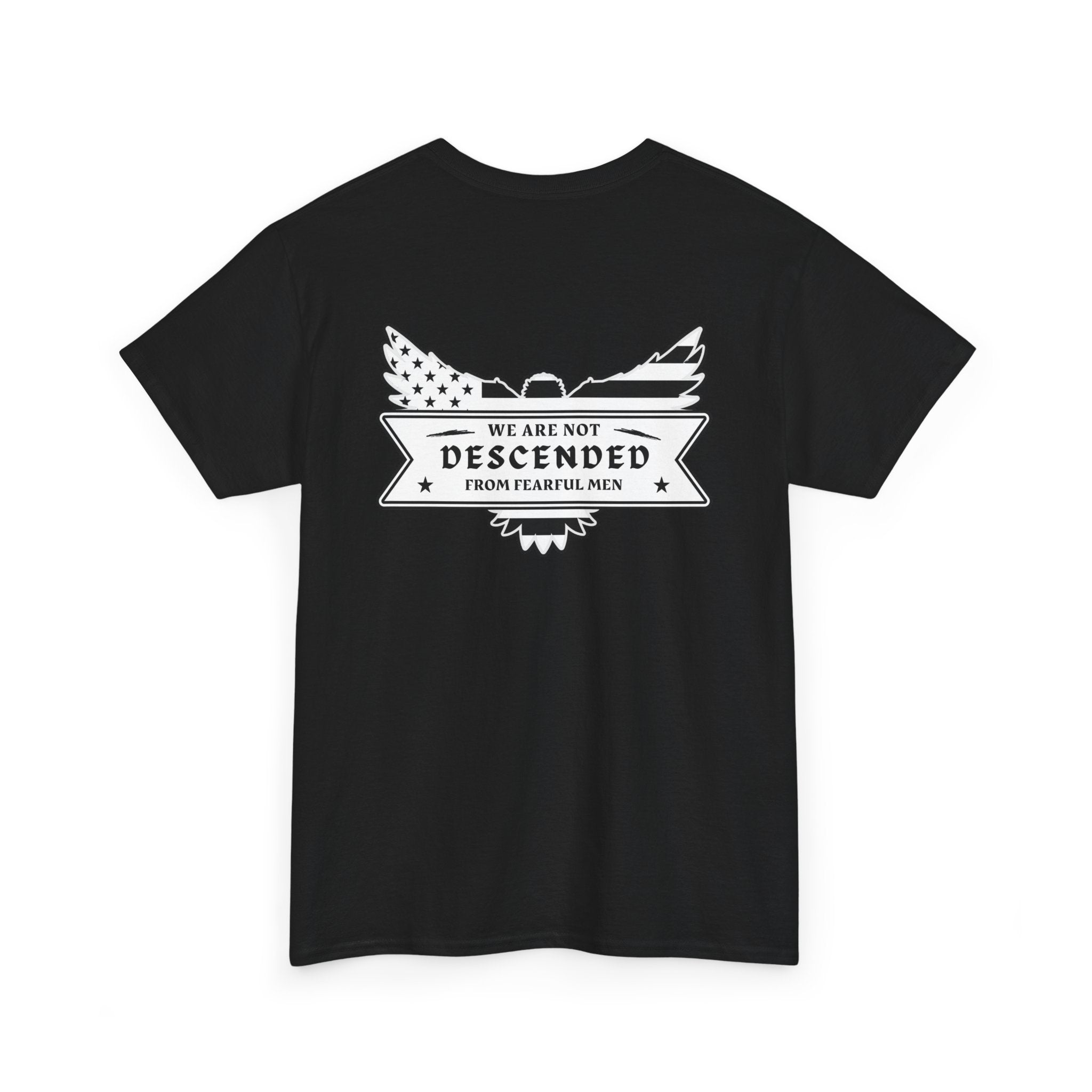 We Are Not Descended — Heritage Graphic Tee