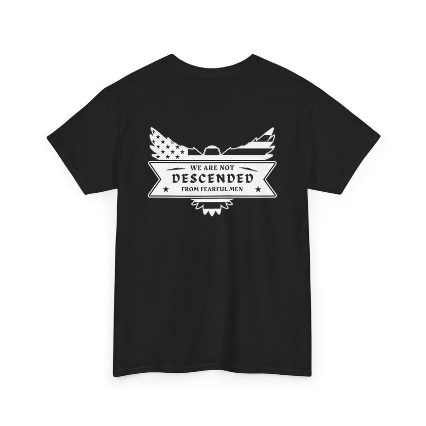 We Are Not Descended — Heritage Graphic Tee